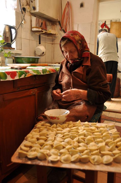 babushka making pelmeni Babushka Aesthetic, Slavic Culture Aesthetic, Russian Culture Aesthetic Food, Slavic Paganism Aesthetic, Old Slavic Clothes, Grandma Aesthetic, Slavic People Memes, European Aesthetic, Russian Culture