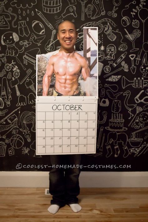 Fireman Calendar, Mr October, 2015 Halloween Costumes, Clever Halloween, Clever Halloween Costumes, Homemade Halloween Costumes, Diy Halloween Costume, Homemade Costumes, Halloween Costume Contest