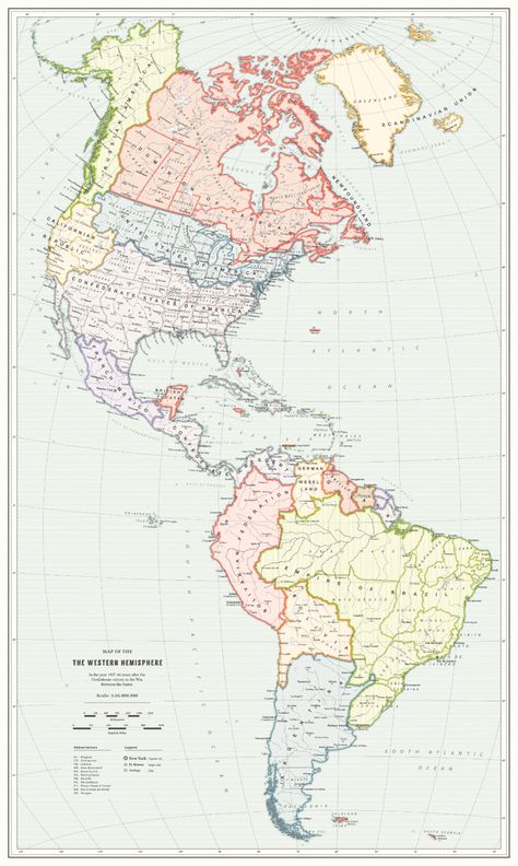 Map Thread XX | Page 218 | alternatehistory.com Monroe Doctrine, Fantasy Map Generator, Alternative History, City Names, Imaginary Maps, Fantasy World Map, Geography Map, Wall Text, Alternate Worlds