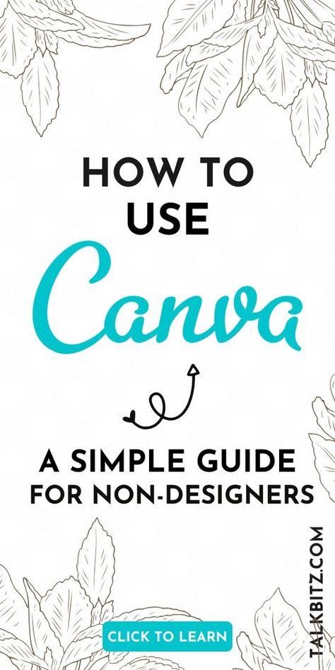 Beginners Guide To Canva, Canva Beginner, Canva Guide, Learn Canva, Using Canva, How To Canva, How To Use Canva Tutorials, Canva For Beginners, Canva Tutorials