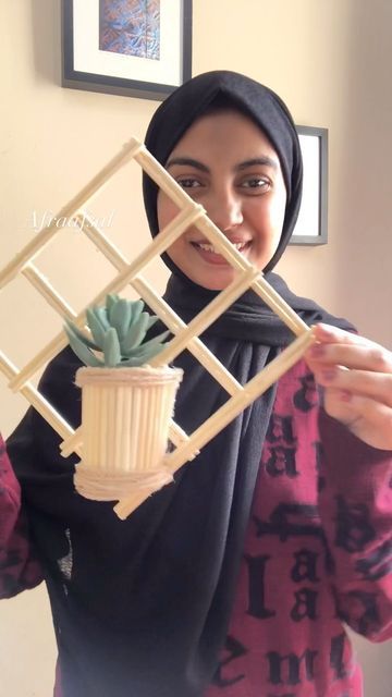 Bamboo Stick, Instagram Diy, September 17, Jute Rope, Paper Cup, Glue, Diy Decor, On Instagram, Quick Saves