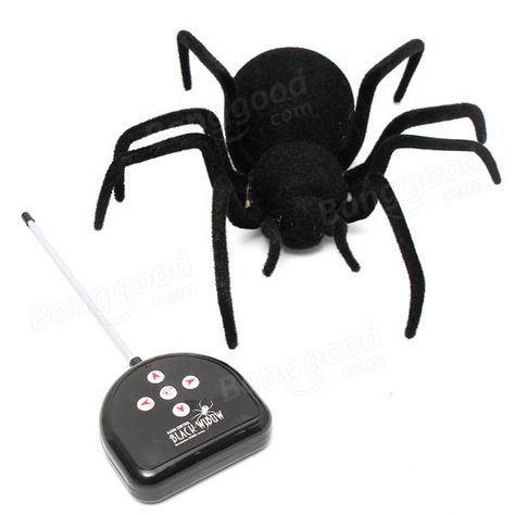 Halloween Giant Spider, Spider Scary, Real Spiders, Spider Toy, Best Christmas Toys, Spiders Scary, Widow Spider, Black Widow Spider, Kids Toys For Boys