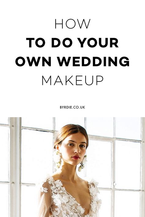 Diy Bride Makeup, Wedding Day Makeup For Bride, Natural Wedding Makeup Tutorial, Makeup For Bride, Diy Bridal Makeup, No Make Up Make Up Look, Diy Wedding Makeup, Simple Wedding Makeup, Bridal Makeup Tips