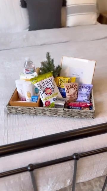 Welcome Tray Guest Room, Home Guest Basket, Guest Room Goody Basket, Guest Gifts Overnight, Holiday Guest Welcome Basket, Guest Bedroom Welcome Tray, Guest Goodie Basket, Guest Staying Over Basket, Welcome Tray For Guests