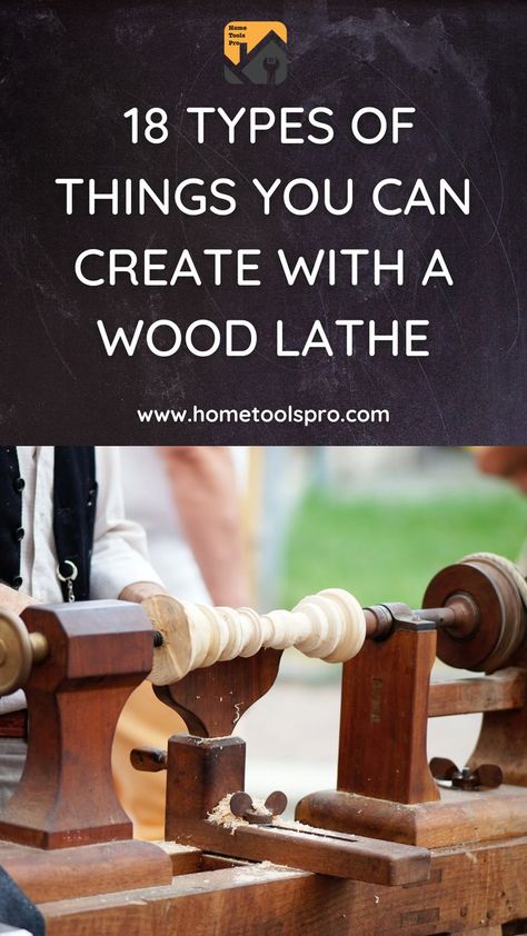 This article will explore 18 types of things you can create with a wood lathe and more information about how to get these creations done with visual explanations. From bowls and vases to candlesticks and more, there’s something for every level of Lathe user! Home Made Wood Lathe, Lathe Ideas Woodturning, Small Lathe Projects Wood Turning, Beginner Wood Turning Projects, Beginner Woodturning Projects, Beginner Wood Lathe Projects, Wood Turning Ideas Projects, Things To Make On A Lathe, Things To Make On A Wood Lathe