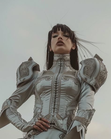 °˖✧4 pinterest °˖✧ • Instagram Corset Armor, Fantasy Fits, Medieval Corset, Fairytale Aesthetic, Female Armor, Fairytale Fashion, Female Knight, 다크 판타지, Futuristic Fashion