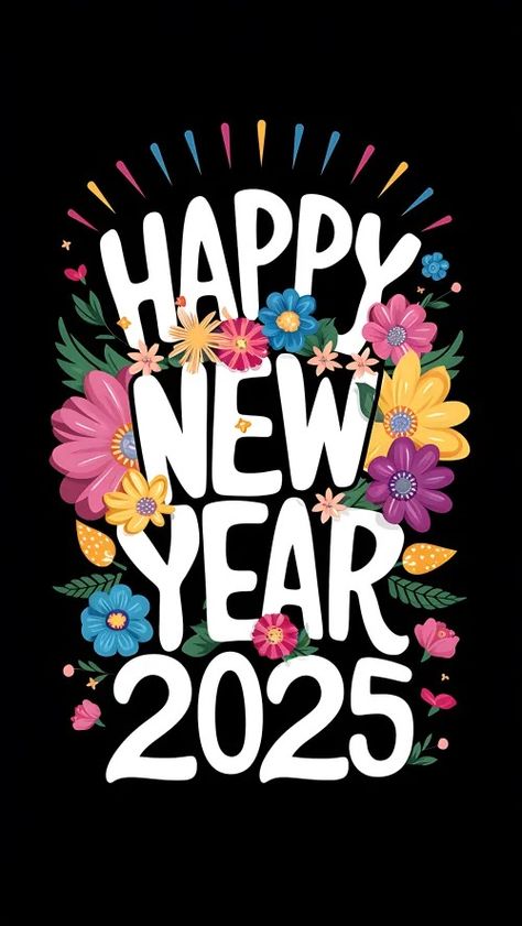 Free Joyful 2025 New Year Background for Happy Moments 2025 New Year Design, Happy Bday Wishes, Happy New Year Hd, New Year Card Design, Happy New Year Fireworks, Good Day Messages, New Year Background, Happy New Year Pictures, Happy New Year Gif