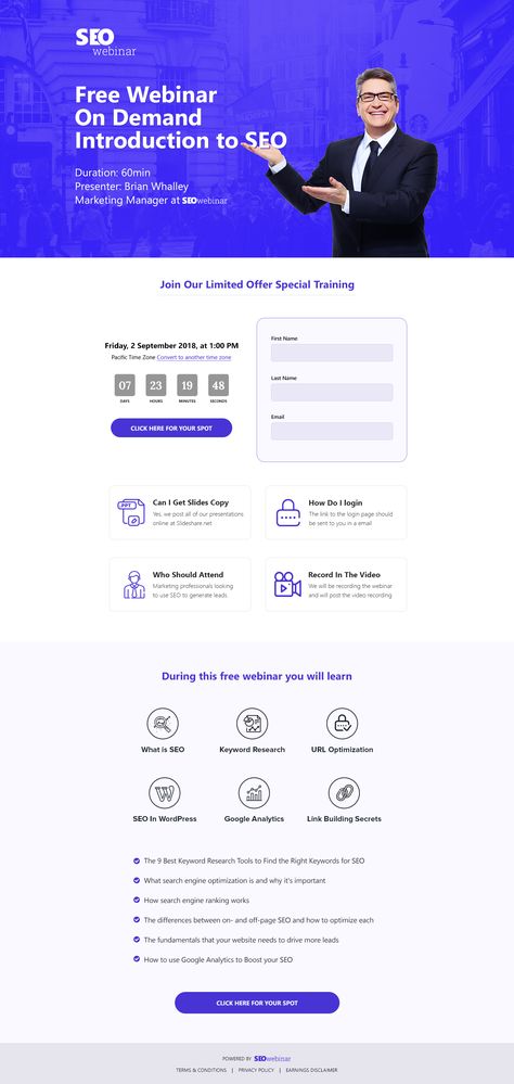 Webinar Page Design, Webinar Email Design, Webinar Website Design, Sales Landing Page Design, Webinars Design, Webinar Landing Page, Webinar Invitation Design, Webinar Design Inspiration, Webinar Ideas