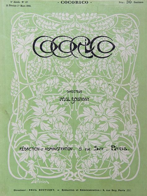 Art Nouveau Graphic Design, French Magazine, Art Nouveau Poster, Beautiful Branding, Cover Illustration, 카드 디자인, Art Nouveau Design, Alphonse Mucha, Beautiful Cover