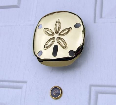 Pineapple Door Knocker, Door Knockers Unique, Accent Doors, Coastal Home, Door Knocker, Unique Doors, Sand Dollar, Door Knockers, Monogrammed Items