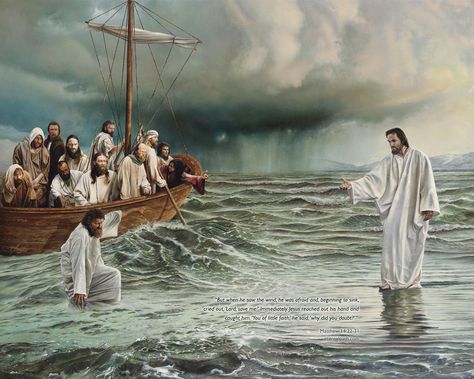 Dear Jesus, our Lord.  Please be with my husband as he continues his travels this day.  Amen Jesus Walking, Miracles Of Jesus, Bible Pictures, Jesus Christ Images, Biblical Verses, Biblical Art, Jesus Christus, Jesus Art, Jesus Is Lord