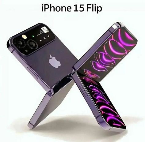 Iphone 15 Concept, Iphone Flip Phone, I Phone 15 Pro, Iphone Flip, Apple Smartphone, Diy Sneakers, Apple Logo Wallpaper Iphone, Iphone Life Hacks, Giveaway Gifts