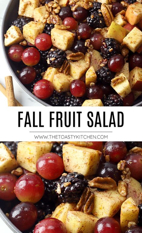 Fall Fruit Salad, Cinnamon Dressing, Orange Dressing, Fall Fruit, Cinnamon Orange, Fall Fruits, Desserts Healthy, Summer Dessert Recipes, Makanan Diet