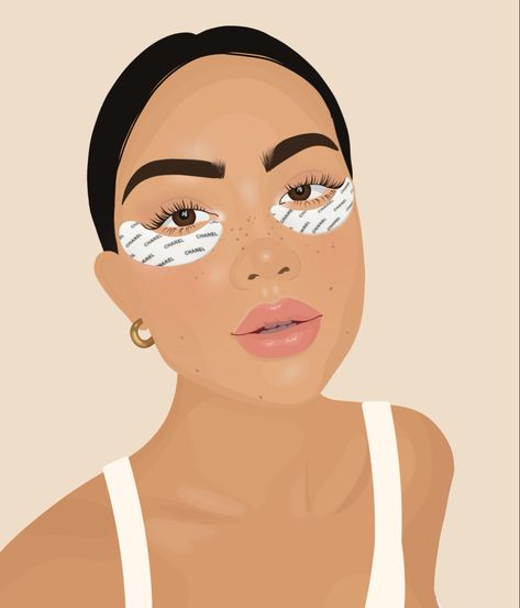 #skincare #skincareroutine #illustration #beautyinspiration #aesthetician #esthetician #portrait Esthetician Drawing, Esthetician Portrait, Skincare Illustration Art, Esthetician Illustration, Lashes Illustration, Cover Skincare, Ground Furniture, Skin Care Illustration, Lash Illustration