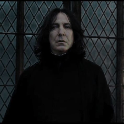 Severus Snape, A Black, A Man, The Story, Harry Potter, I Hope, Glass, Hair, Black