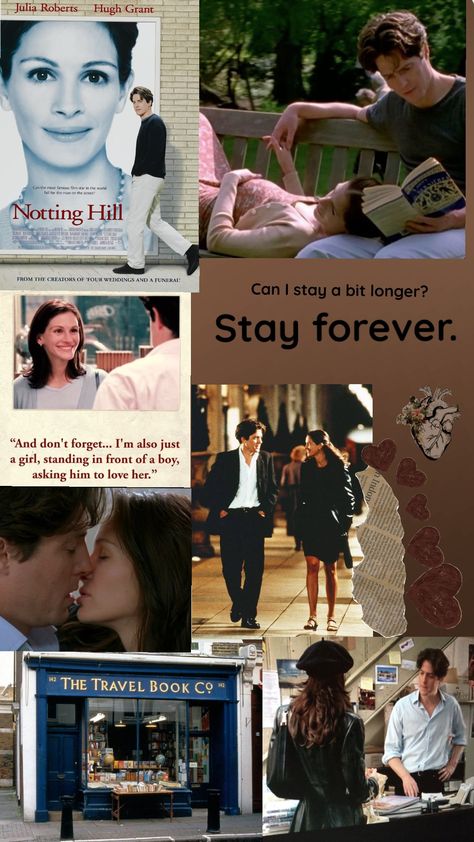 Notting Hill Movie Aesthetic, Nothing Hill, Notting Hill Aesthetic, Hugh Grant Notting Hill, Notting Hill Film, Notting Hill Movie, Aesthetic London, Life Moves Pretty Fast, Notting Hill