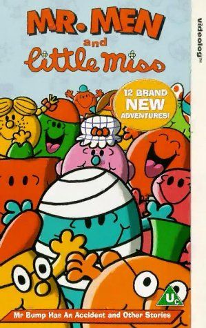 Mr Men And Little Miss: Mr Bump Has An Accident [VHS] Childrens Mr Men Books, Mr Bump, Mr Men Little Miss, Men Books, Mr Men, Vhs Tapes, Dvd Blu Ray, New Adventures, Little Miss