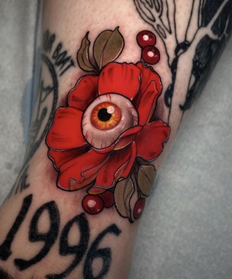 Eyeball Tattoo, Halloween Flash, Key Tattoos, Tatuaje A Color, Tattoo Portfolio, Tattoo Art Drawings, Halloween Tattoos, Dream Tattoos, Dope Tattoos