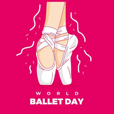 Woman feet dancing ballet with beautiful... | Premium Vector #Freepik #vector #background World Ballet Day, Shoes Vector, Dancing Ballet, Nov 2, Happy Anniversary, Vector Background, Beautiful Shoes, Happy Valentines Day, Premium Vector