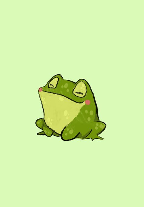 Tiny Frog Drawing, Frog Drawing, Frog And Toad, Cute Frogs, Toad, Cute Tattoos, Frogs, Motion, Gif