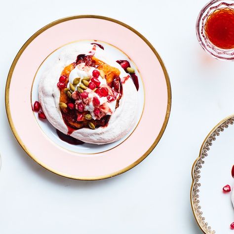 37 Pomegranate Recipes We Love Egg White Recipes, Pomegranate Recipes, Pumpkin Mousse, Spiced Pumpkin, Mousse Recipes, Pumpkin Cream, Cannoli, Pavlova, Pumpkin Puree