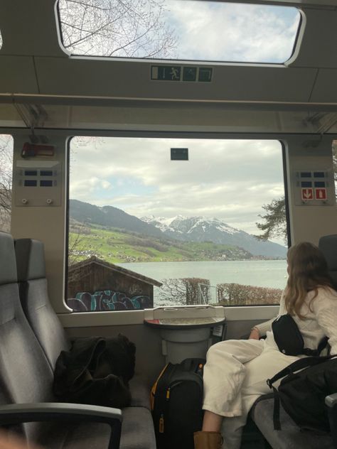 Train In Europe Aesthetic, Studying Online Aesthetic, Study Abroad Aesthetic Madrid, Switzerland Aesthetic Mountain, Vision Board Switzerland, Travel Aesthetic Business, Moving Overseas Aesthetic, Go Abroad Aesthetic, European Study Abroad