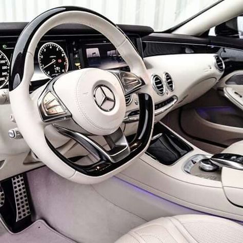 Beyond beautiful. .!!!!!!!!! #musthave.... ★ Mercedes S Class Interior, Luxury Cars Mercedes, Mercedes Auto, Mercedes Benz S, Luxury Car Interior, Girly Car, Lux Cars, Benz Amg, Ford Raptor