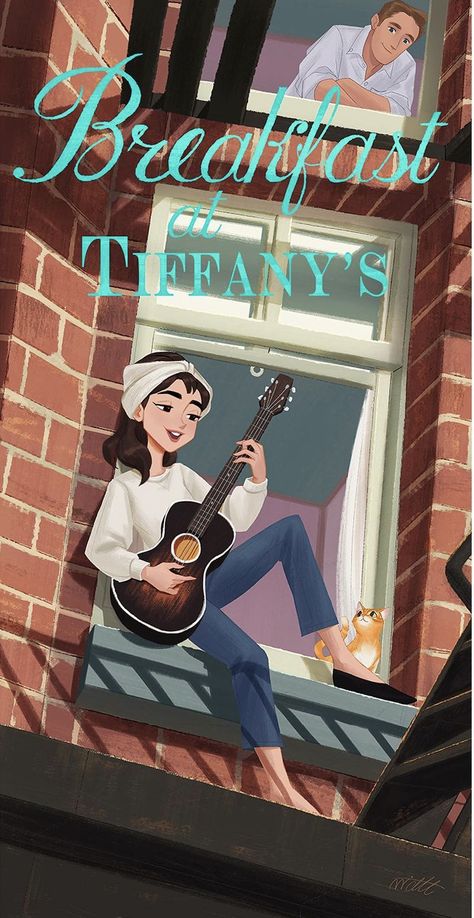 Lovely Song, Audrey Hepburn Art, Arte Van Gogh, Breakfast At Tiffany's, Breakfast At Tiffanys, Classic Movies, Movie Art, Audrey Hepburn, New Yorker