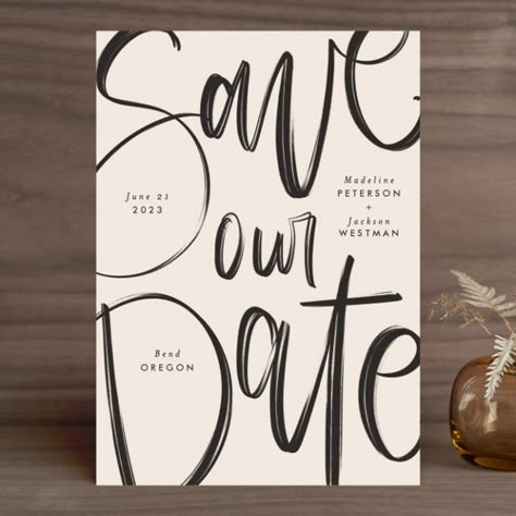 Wedding Card Graphic Design, Wedding Invitation Save The Date, Save The Date Party Invite, Save The Date Ideas For Weddings, Cool Save The Date, Wedding Save The Date Design, Cool Wedding Invitations, Save The Dates Ideas, Sabe The Date