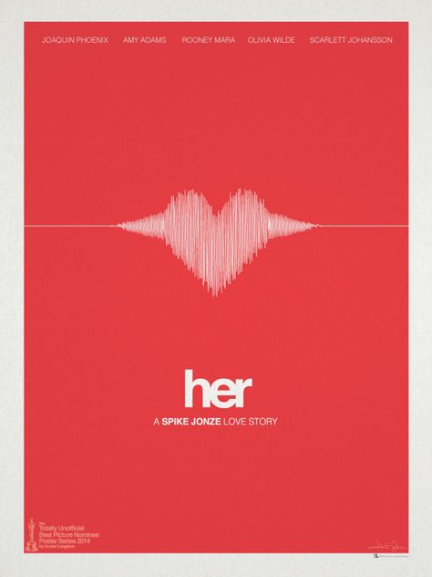 Spike Jonze, Movie Artwork, Series Poster, Rooney Mara, Film Poster Design, Film Horror, Minimalist Movie Poster, Minimal Movie Posters, Minimal Poster