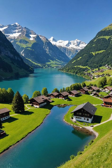 Unveiling Lungern: Discover the Alpine Paradise 🏔️ The Swiss Alps, Beautiful Switzerland Nature, Switzerland Beautiful Places, Traveling Switzerland, Lungern Switzerland, Switzerland Photos, Life In Switzerland, Swiss Culture, Travel To Switzerland