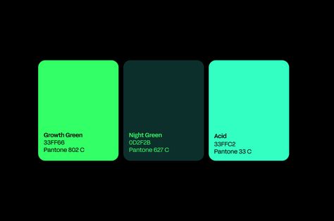 MicroHarvest on Behance Color Palette For Technology, Smart Color Palette, Sustainable Brand Color Palette, Color Palette Technology, Energy Color Palette, Technology Color Palette, Brand Colors Inspiration, Pantone Green, Navy Color Scheme