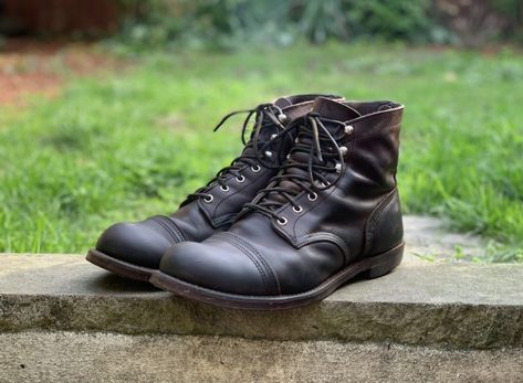 Black Iron Ranger Boots Outfit, Iron Ranger Boots Outfit Mens Fashion, Redwing Iron Ranger Outfits, Iron Ranger Boots Outfit, Iron Ranger Outfit, Redwings Boots, Red Wing Boots Iron Ranger, Red Wing 8111, Iron Ranger 8111