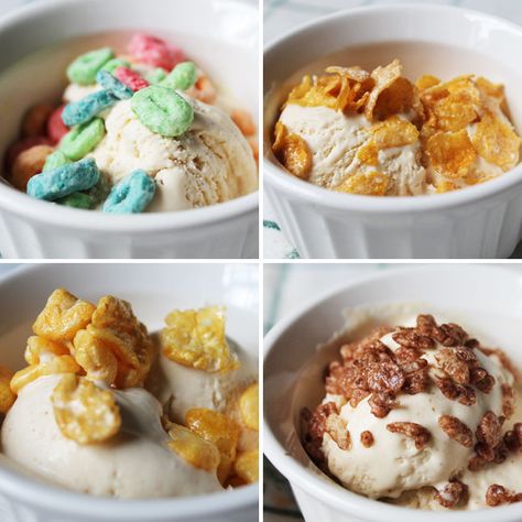 Momofuku cereal milk ice cream recipe Make Homemade Ice Cream, Cereal Ice Cream, Cocoa Krispies, Ice Cream Month, National Ice Cream Day, National Ice Cream Month, Lavender Ice Cream, Mint Chip Ice Cream, Making Homemade Ice Cream