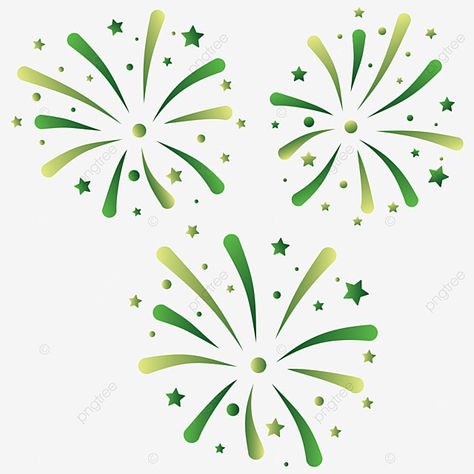 Green Fireworks, Cartoon Fireworks, Fireworks Vector, Party Fireworks, Fireworks Party, Fireworks Clipart, Gradient Image, Fireworks Images, Images Cartoon