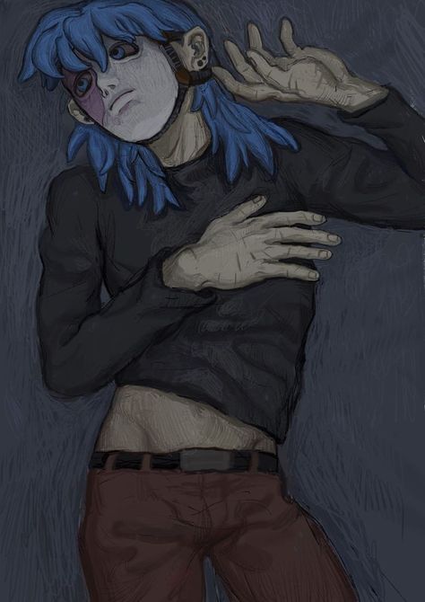 Sal Fisher Hot Art, Sallyface Pfp, Sally Fisher, Sally Man, Sal Fisher, Sally Face Game, Cry Of Fear, Sf Art, Bulletin Journal Ideas