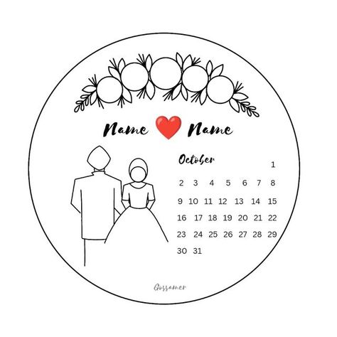 Embroidery Template Wedding, Wedding Hoop Pattern, Wedding Hoop Art Drawing Pattern, Calendar Hoop Embroidery Pattern, Hoop Art Embroidery Wedding Pattern, Embroidery Calendar Pattern, Embroidery Hoop Art Diy Free Pattern, Wedding Embroidery Hoop Pattern Template, Wedding Hoop Embroidery Pattern