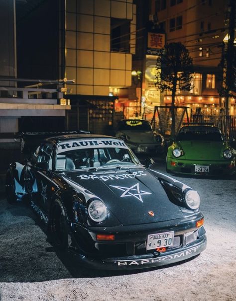 Porsche Racing Wallpaper, Rwb Aesthetic, Cars In Japan, Racing Wallpaper, Beach Entry Pool, Porsche Racing, Rauh Welt, Ricers, Slammed Cars