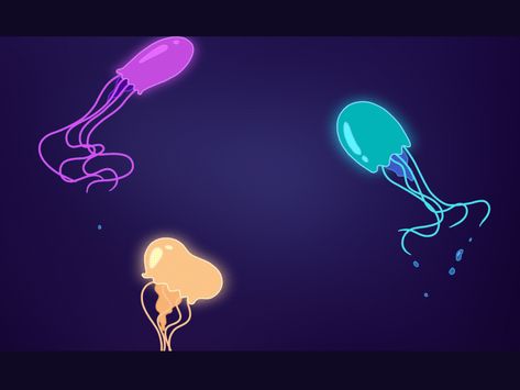 Star Animation, Nature Animation, Fish Animation, Underwater Animation, Water Animation, Jellyfish Discord Banner Gif, Jellyfish Gif, Jellyfish Animation, Jellyfish Concept Art