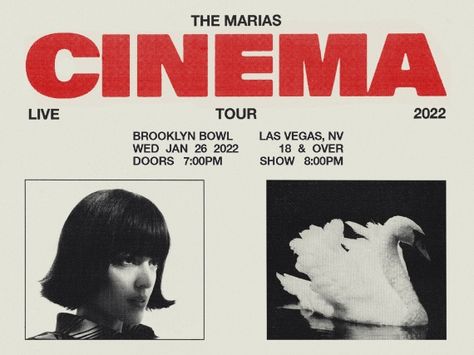 The Marias Cinema, The Marias Poster, Evann Mcintosh, Creepy Surrealism, The Marias, Poster Reference, Cv Inspiration, The Marías, Magazine Poster