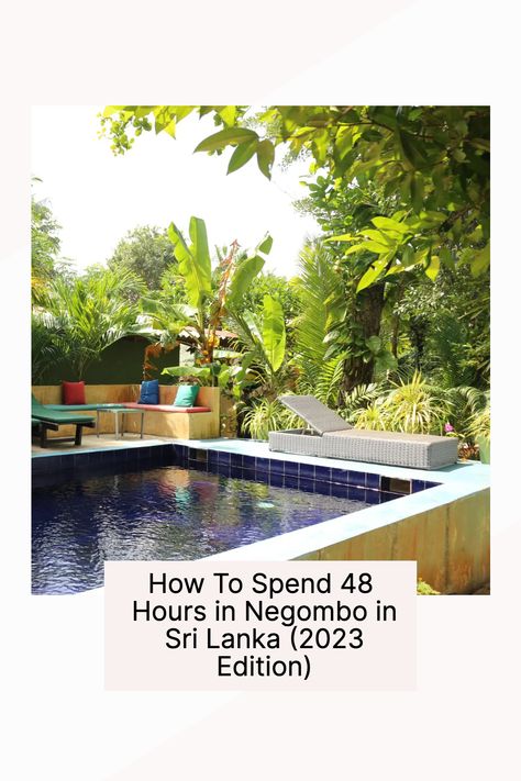 Where to stay, what to do and where to eat and drink in Negombo, Sri Lanka? Read on to find out! Negombo Sri Lanka, Neo Baroque, Baroque Architecture, Eat And Drink, Group Travel, Rooftop Bar, Just Relax, Boat Tours, Capital City