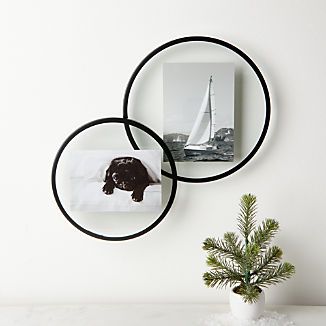 Round Picture Frames, Floating Picture Frames, Mirrored Picture Frames, Glass Floats, Hanging Picture Frames, Picture Holders, Round Frames, Room Update, Circle Frames