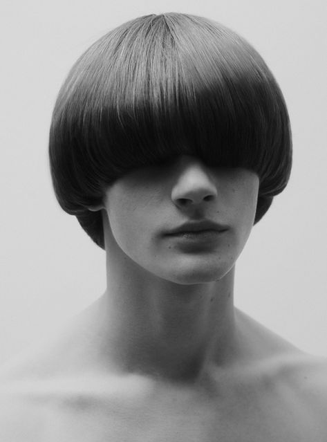 Male Bangs Haircut, Mens Bob Haircut, Curtain Bangs Men, Elvira Hancock, Brandon Rogers, Bowl Haircuts, Androgynous Hair, Dog Ears, Mens Hair Trends