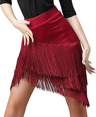 Danza Latina, Cute Dance Costumes, Tango Dress, Dance Shorts, Latin Dance Dresses, Latin Dress, Salsa Dancing, Dance Skirt, Fringe Skirt