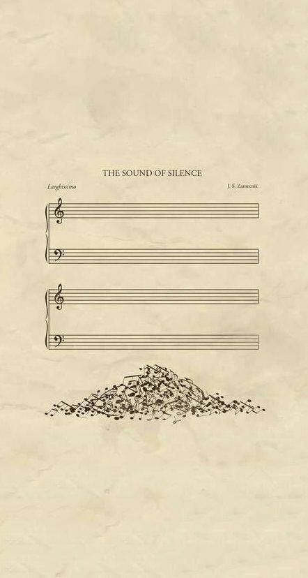 Not Musik, Sound Of Silence, Music Jokes, Music Drawings, Music Aesthetic, Music Humor, Music Memes, Music Theory, Music Quotes