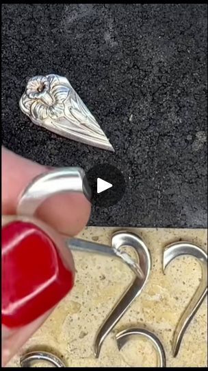 24K views · 1.2K reactions | Give Mom a piece of history this Mother's Day with our Fork End & Tine Heart Necklace - each piece tells a story, making it a truly special gift she'll cherish forever. 💖 #VintageChic #MothersDayGifts #upcycling | Love Always - Spoon Rings | Love Always - Spoon Rings · Original audio Fork Jewelry Tutorial, Fork Jewelry Necklaces, Flatware Jewelry Necklaces, Heart Necklace Diy, Fork Tine Earrings, Silverware Heart Necklace, Fork Bracelet Silver Spoon Jewelry, Vintage Spoon Jewelry, Flatware Crafts