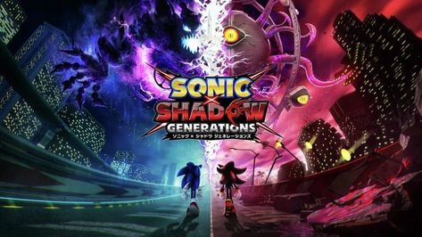 Sonic X Shadow Generations Wallpaper, Shadow Generations, Sonic X Shadow, Sonic The Hedgehog 4, Sonic Generations, Sonic Shadow, Sonic X, Game Sonic, Classic Sonic