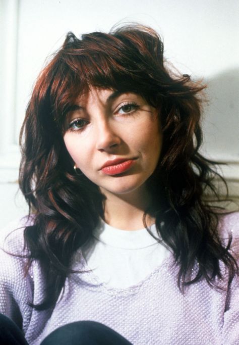 Kate Bush Long Shag, Queen Kate, Gorillaz Art, Kate Bush, Women Of Rock, On A Stick, A Stick, Female Singers, Hair Today