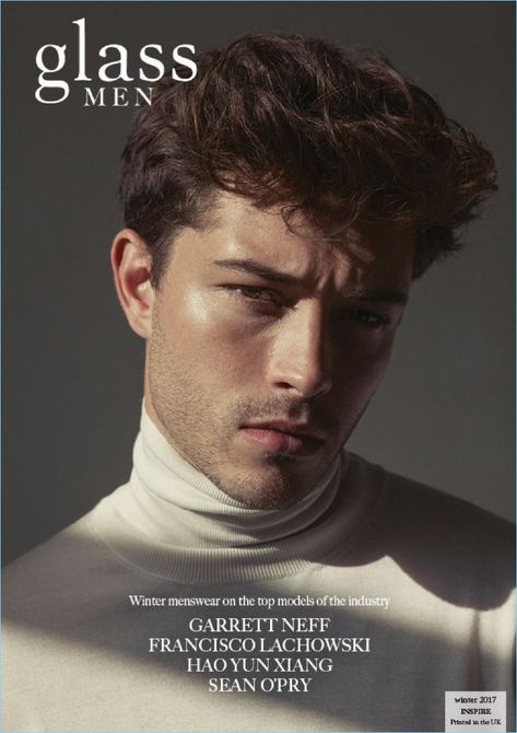 Francisco Lachowski | Glass Men | 2017 | Cover | Editorial Francisco Lachowski, Maxon Schreave, Male Portrait Poses, Shooting Studio, Sean O'pry, Portrait Photography Men, Trends Magazine, Photoshoot Studio, Mens Editorial