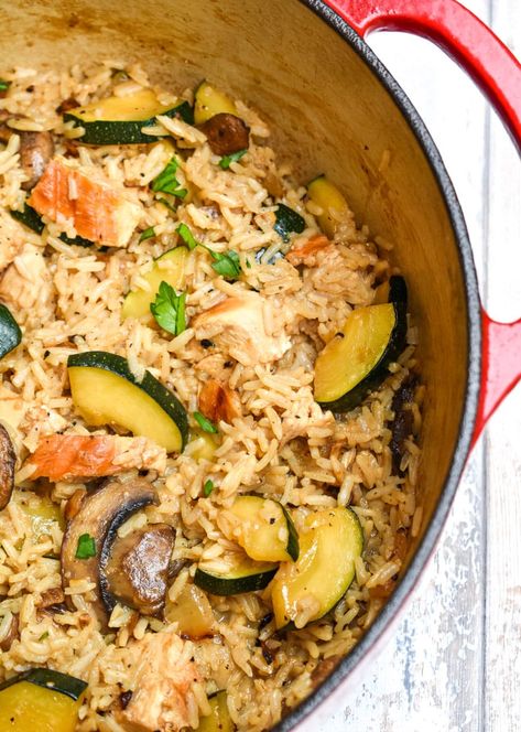 Chicken Zucchini Rice Skillet Mediterranean Chicken And Zucchini, Recipes With Zucchini And Mushrooms, Zucchini Mushroom Carrot Recipes, Chicken Mushroom Zucchini Recipes, Rice And Zucchini Recipes, Zucchini Rice Recipes, Chicken Zucchini And Rice, Zucchini And Chicken Recipes, Zucchini Chicken Recipes